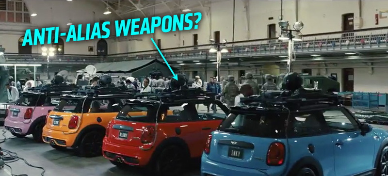 Illustration for article titled Mini Coopers Will Be Playing The Role Of Pac-Man Ghosts In Pixels